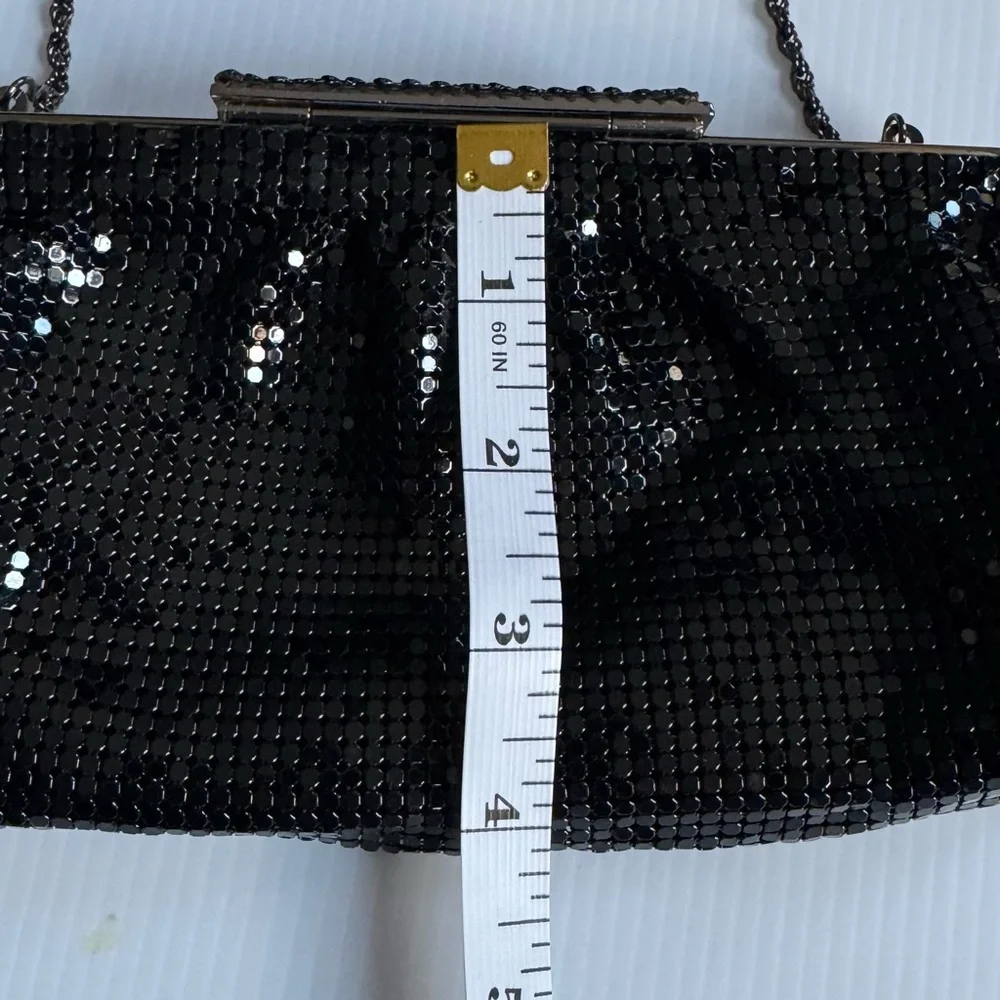 NWOT! Black Sequin Clutch Purse